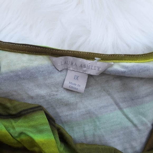 NWT LAURA ASHLEY sleeveless Cowl neck Top sz 1x - Picture 3 of 5